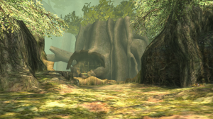 Dappled ground