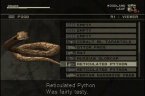 Gourmet menu