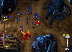 Triangle fight!