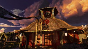 House of setting sun